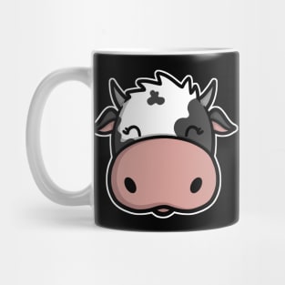 Cute Cow Face Mug